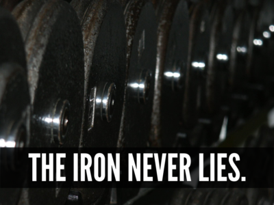 The Iron Never lies